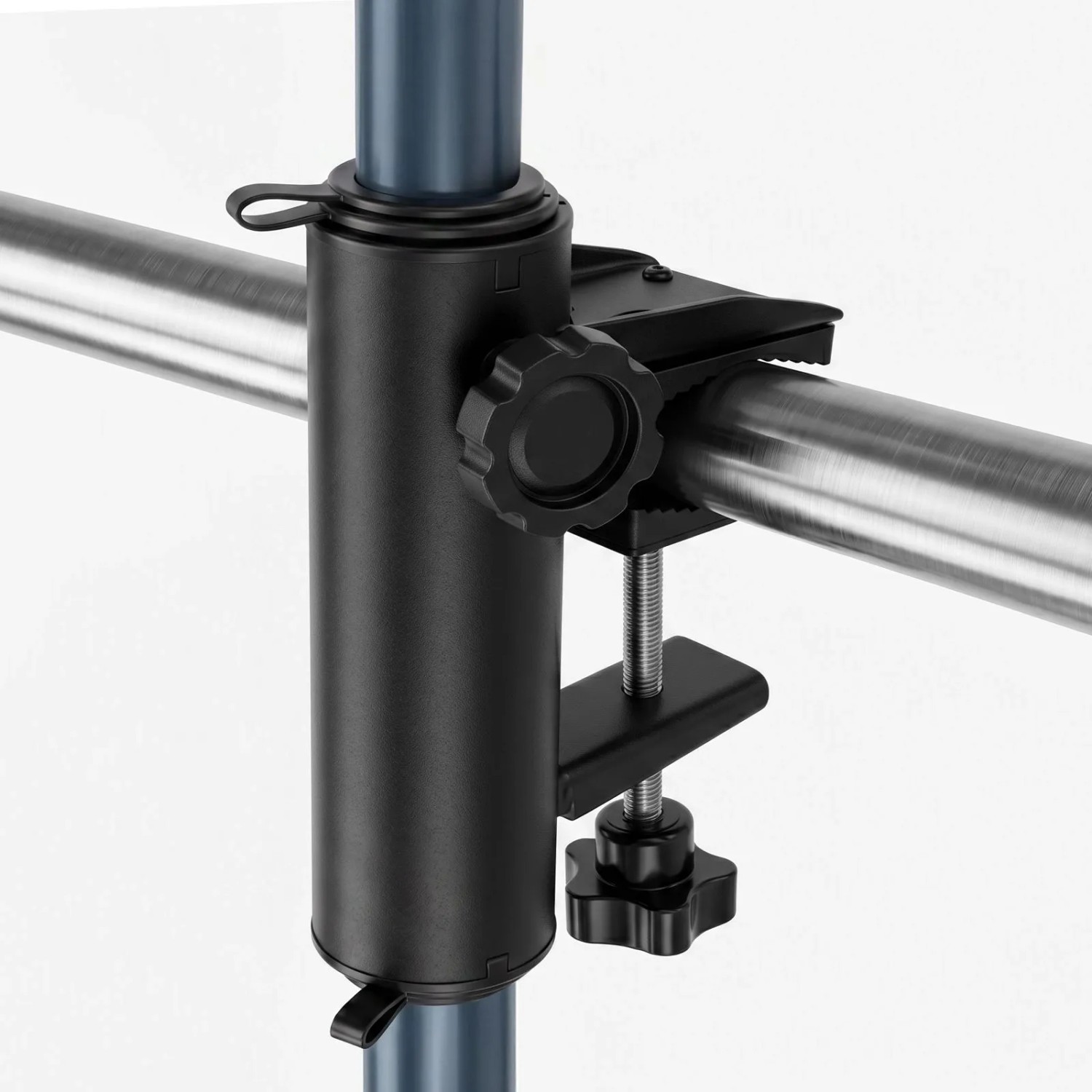 Sekey Balkonklammer Sonnenschirmhalter für Balkongeländer 19 bis 38 mm und Schirmstöcke bis 38 mm
