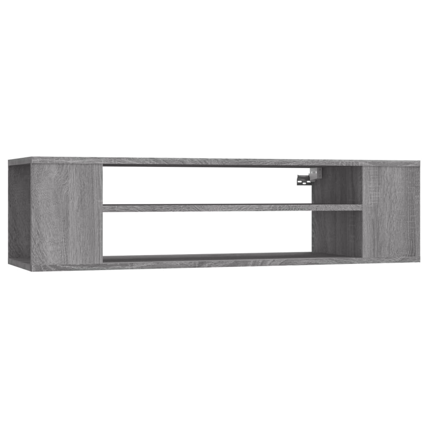 vidaXL TV-Wandschrank Grau Sonoma 100x30x26,5 cm Holzwerkstoff 826361