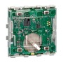 Merten System M Funk-Taster: Innenansicht der Hausautomation mit Platine und Batterie.