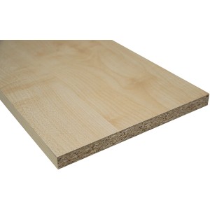 Regalboden Ahorn, 120x20x1,6 cm, für Möbelbau und Regale.