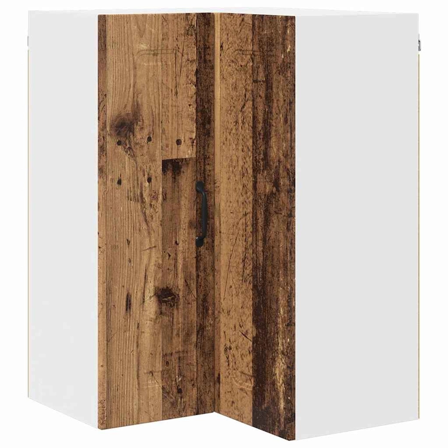 vidaXL Küchenwandschrank mit Tür Altholz 57 x 57 x 80 cm Holzwerkstoff 8847 günstig online kaufen