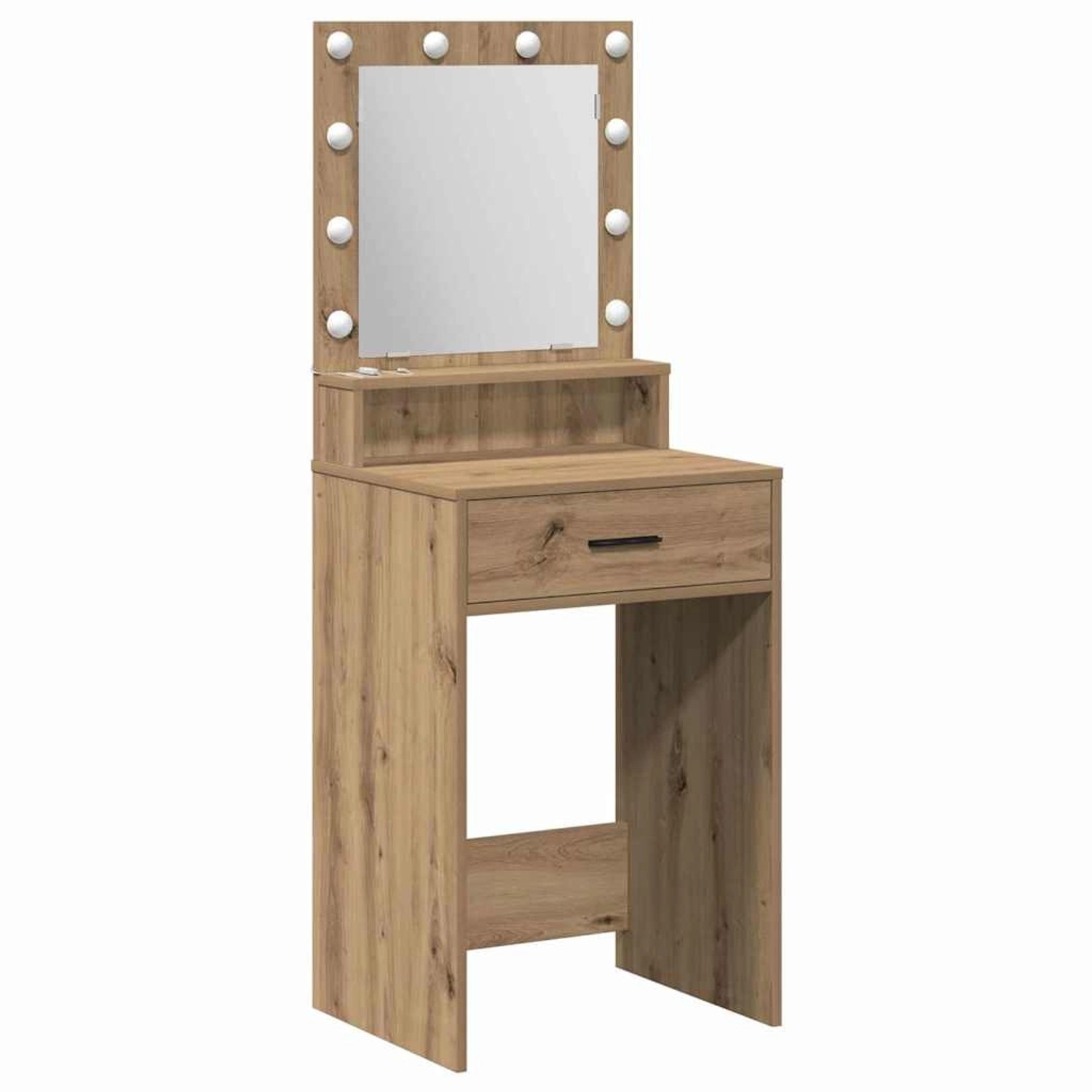 vidaXL Schminktisch Artisan-Eiche 50 x 41 x 135 cm Holzwerkstoff 865099 günstig online kaufen