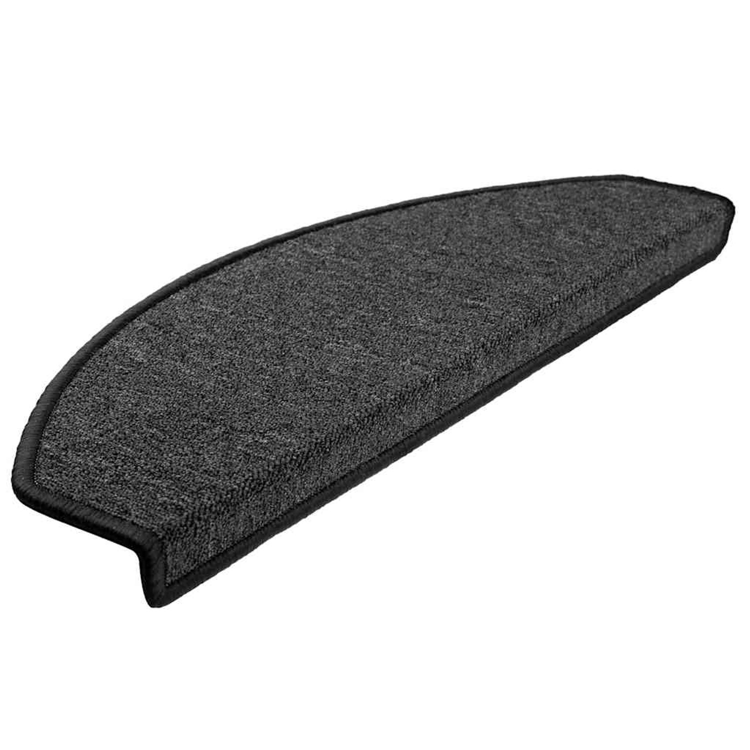 vidaXL Stufenmatten 30 Stk 65x24x4 cm Anthrazit Halbrund Groß 3365749