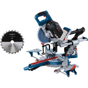 Bosch Professional GCM 18V-216 DC Akku-Kapp- und Gehrungssäge mit Sägeblatt