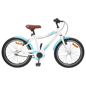 vidaXL Kinderfahrrad 18 Zoll für 5-7 Jahre Alt Himmelblau 42009558
