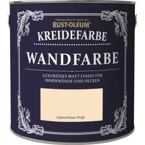 Dose Rust-Oleum Kreidefarbe Wandfarbe Gebrochenes Weiß, mattes Finish für Innen.