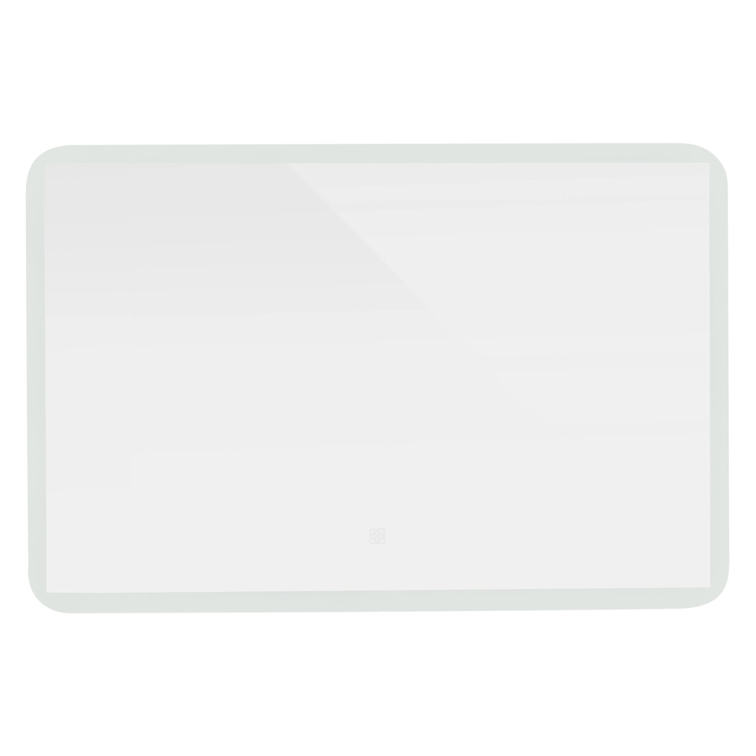 ML-Design Badspiegel Led-Spiegel Weiß mit Touchschalter 60 x 60 cm Glas günstig online kaufen