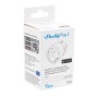 Shelly Smart-Stecker Plug S Gen3 Schwarz in Verpackung. Smart Home Hausautomation.