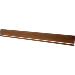 Zusatzlamelle Teak für Falttür Axia, 14,5x205cm, zur Erweiterung der Türbreite.