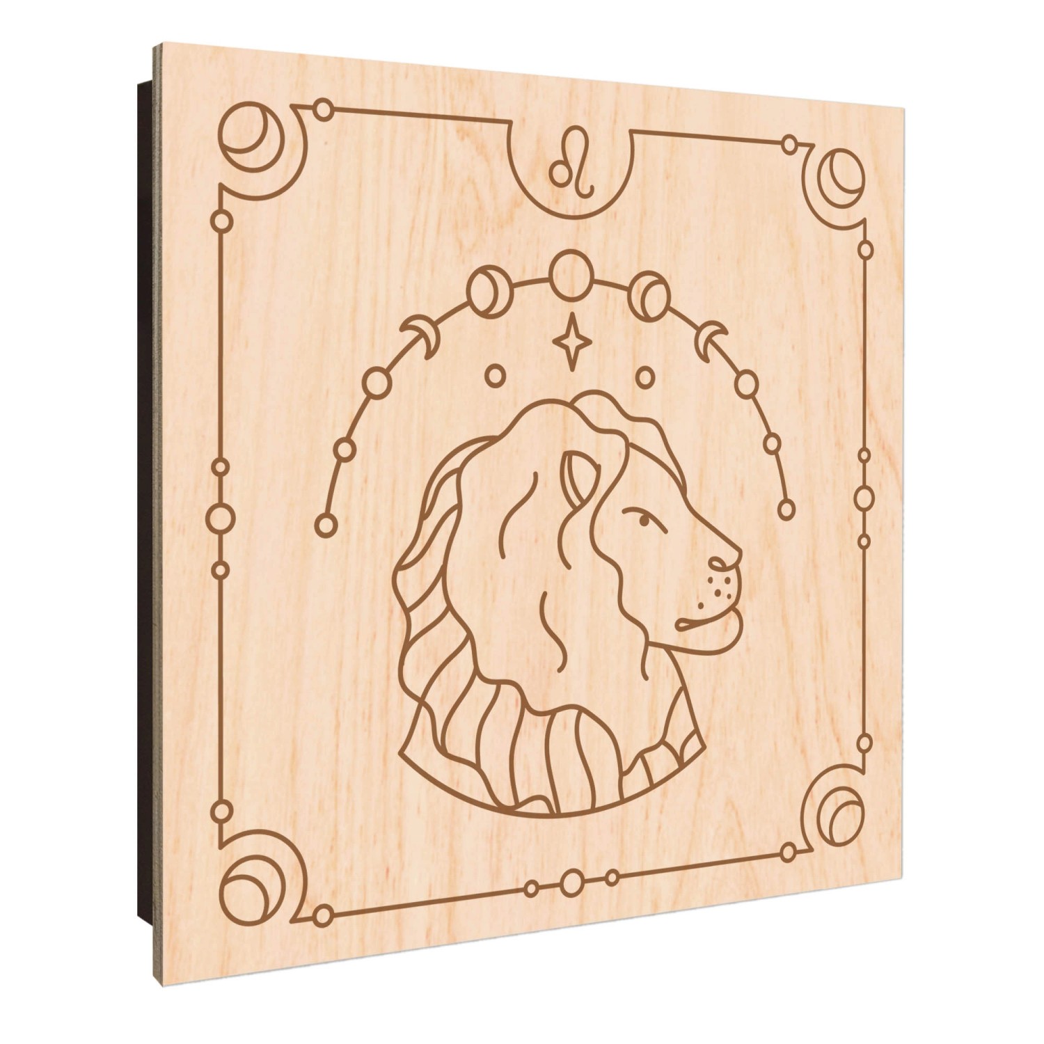 Banjado Schlüsselkasten Holz 30x30cm Schwarz Scharnier Rechts 50 Haken Desi günstig online kaufen