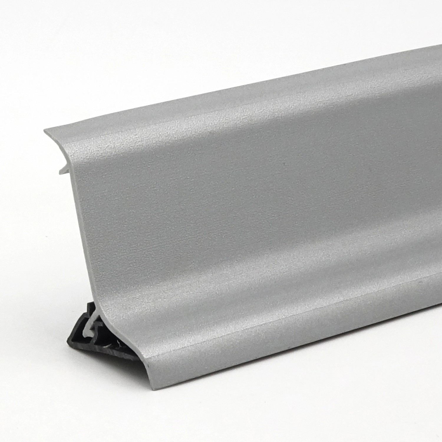 Döllken Profiles Wandabschlussleiste Classic 63,5 cm Silbergrau