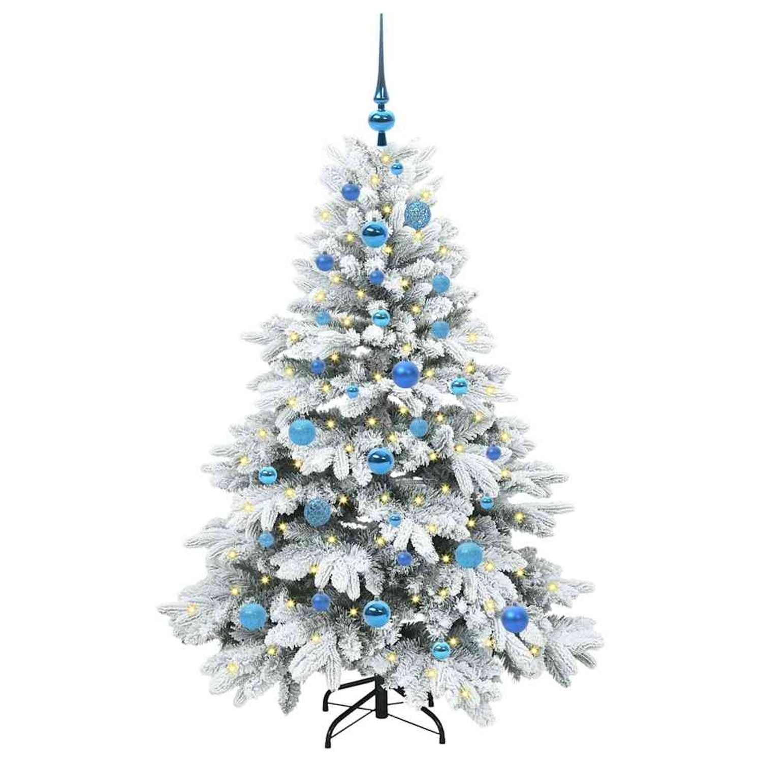 Thumbnail - vidaXL Künstlicher Weihnachtsbaum mit 150 LEDs Grün 150 cm PE und PVC 3397608