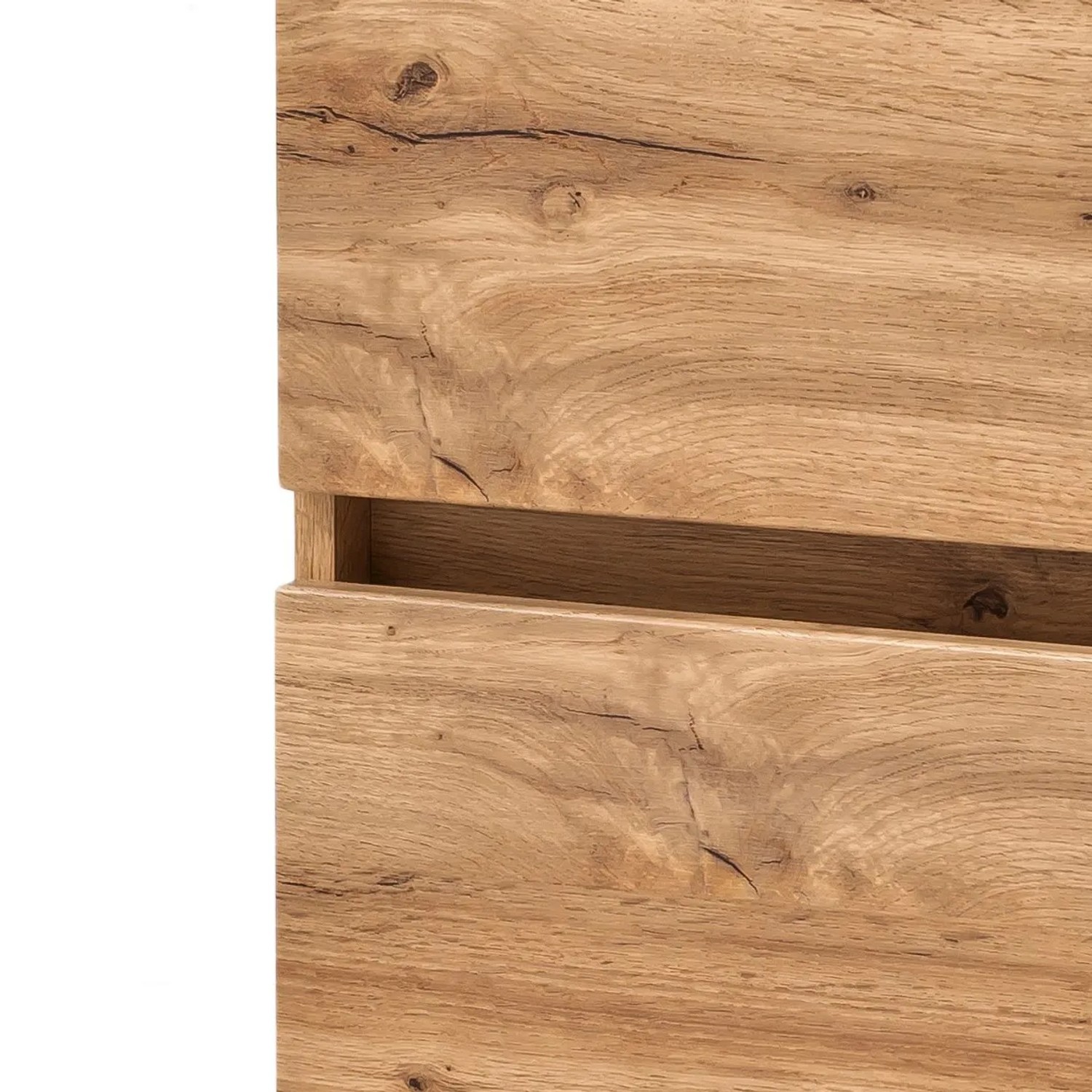 Detailaufnahme: Held Möbel Unterschrank Salerno, 40 cm, Wotaneiche, Badezimmer Hängeschrank.