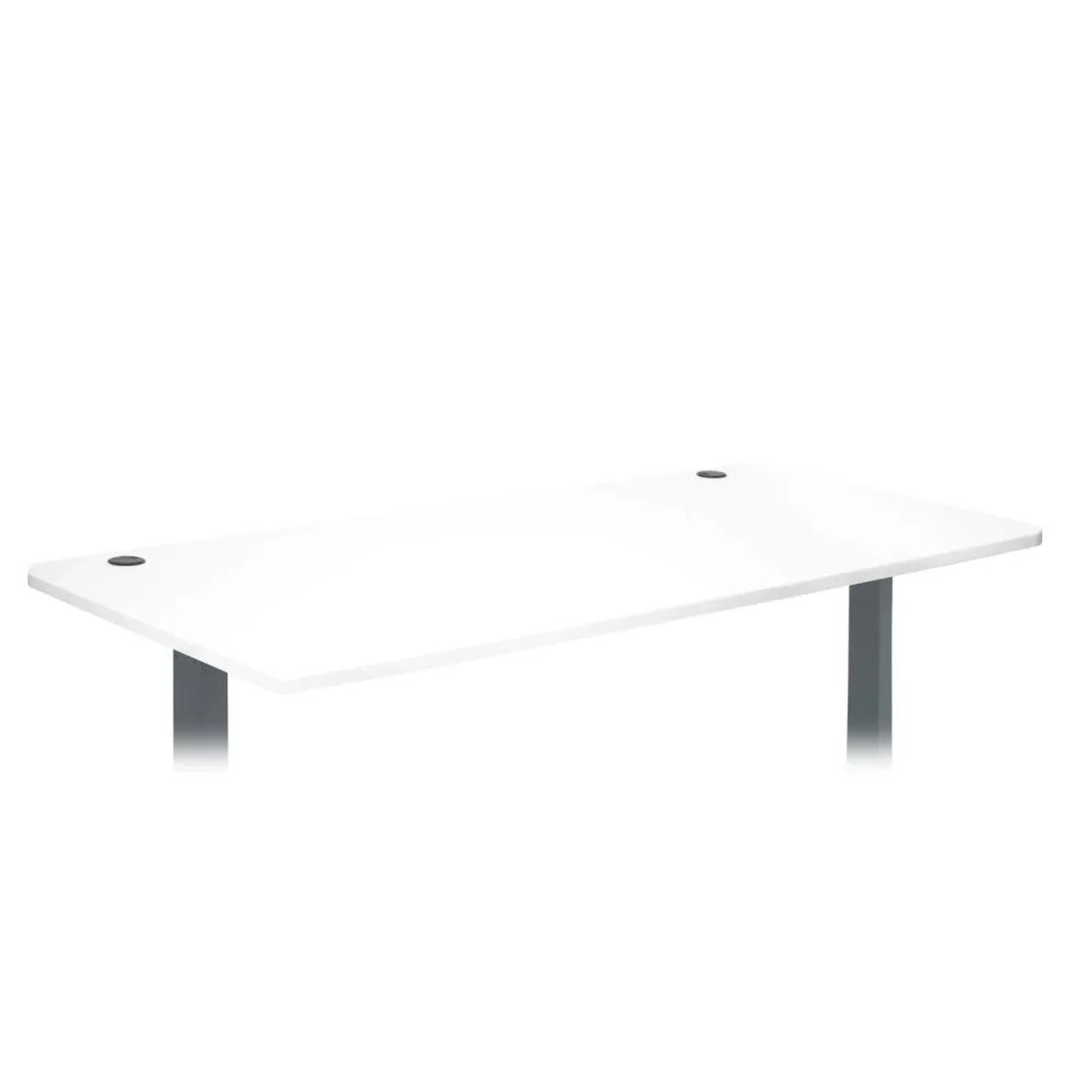 MCW Schreibtischplatte D40 160x80cm Weiß