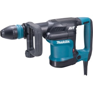 Makita Stemmhammer SDS-Max 1.110 W, blau-schwarz, mit Anti-Vibrations-Technologie.