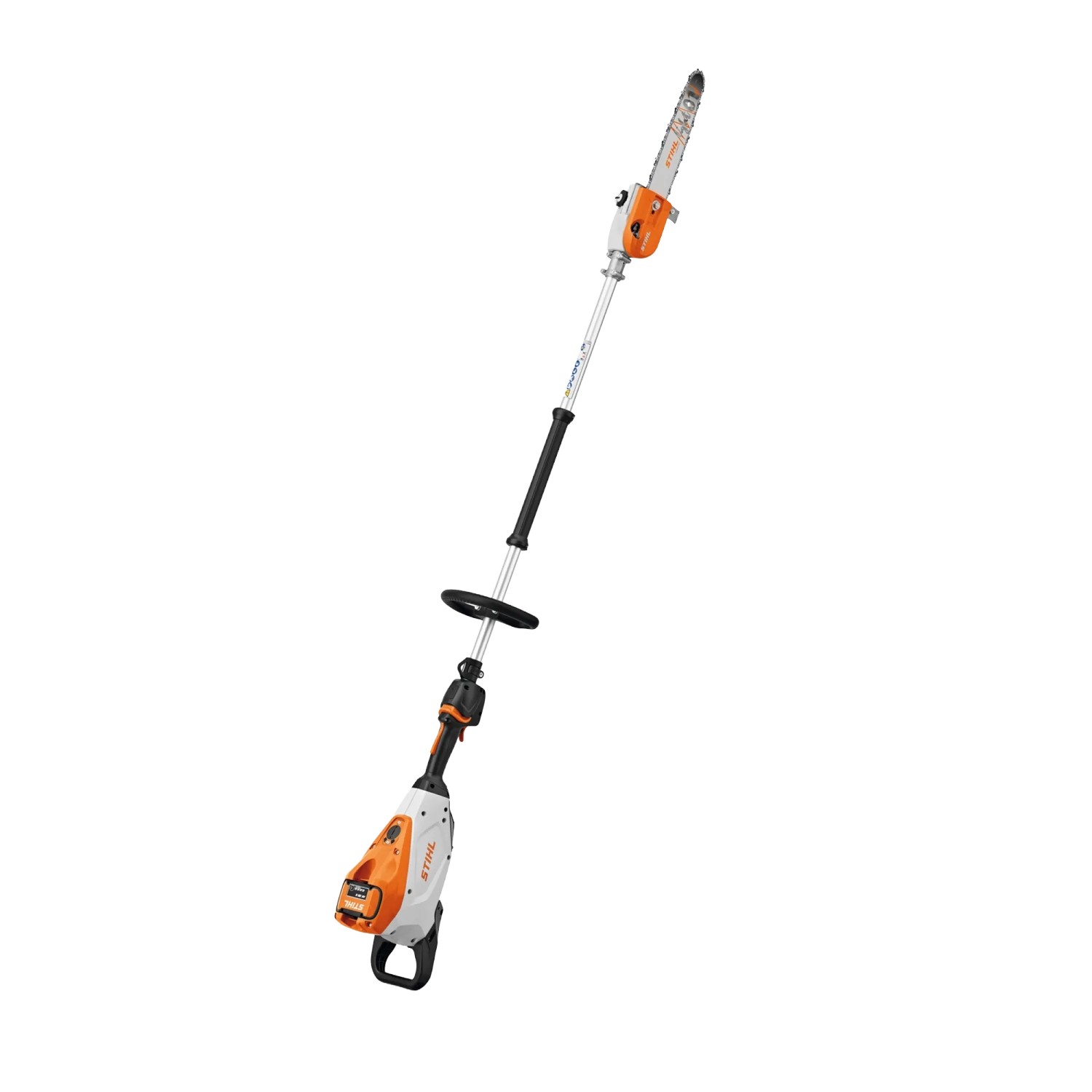 Stihl Akku-Hochentaster HTA 150 o. Akku und Ladegerät Forstvariante Orange-Grau