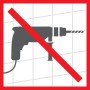 Symbolbild: Keine Bohrmaschine erforderlich für Wenko Eckregal Bari Vacuum-Loc.