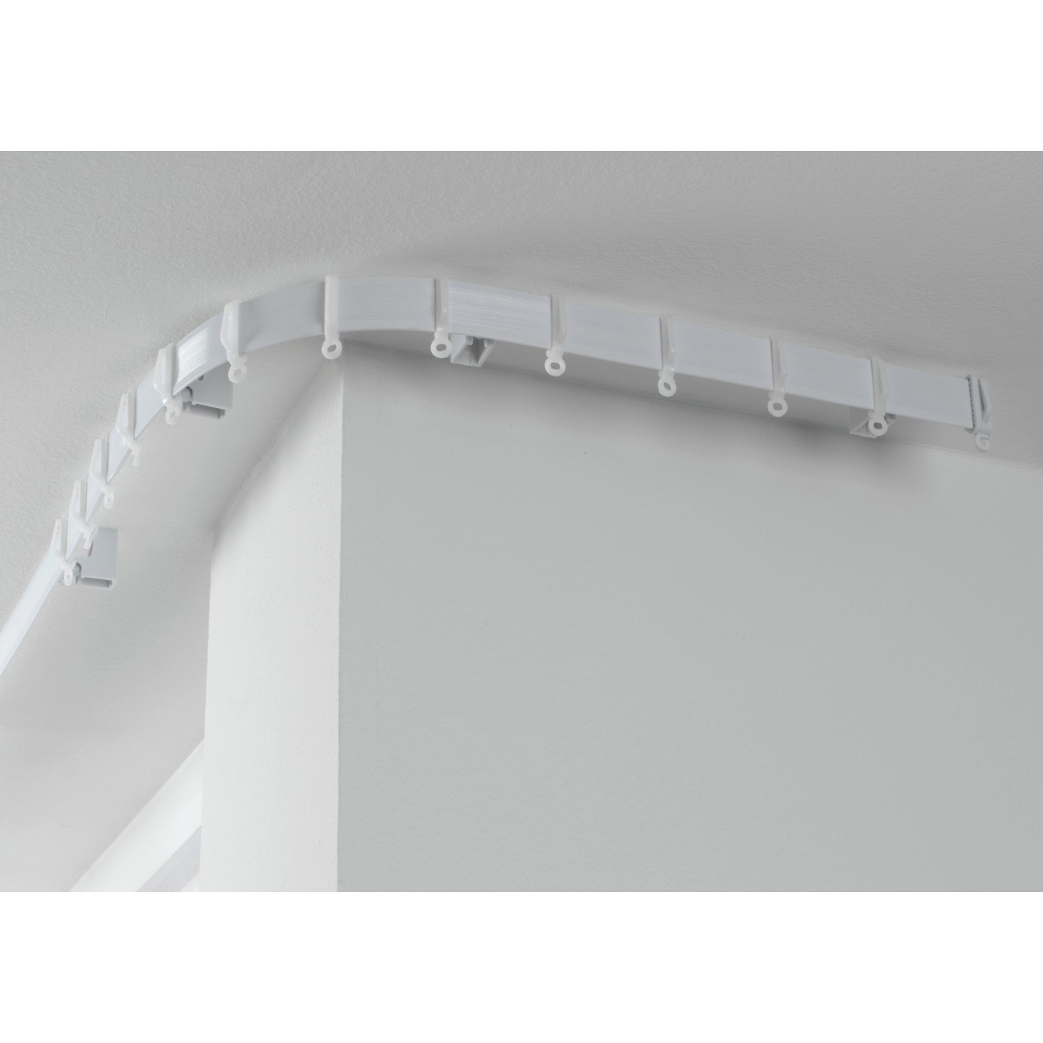 Gardinia Vorhangschiene Flexline Kunststoff 350 cm