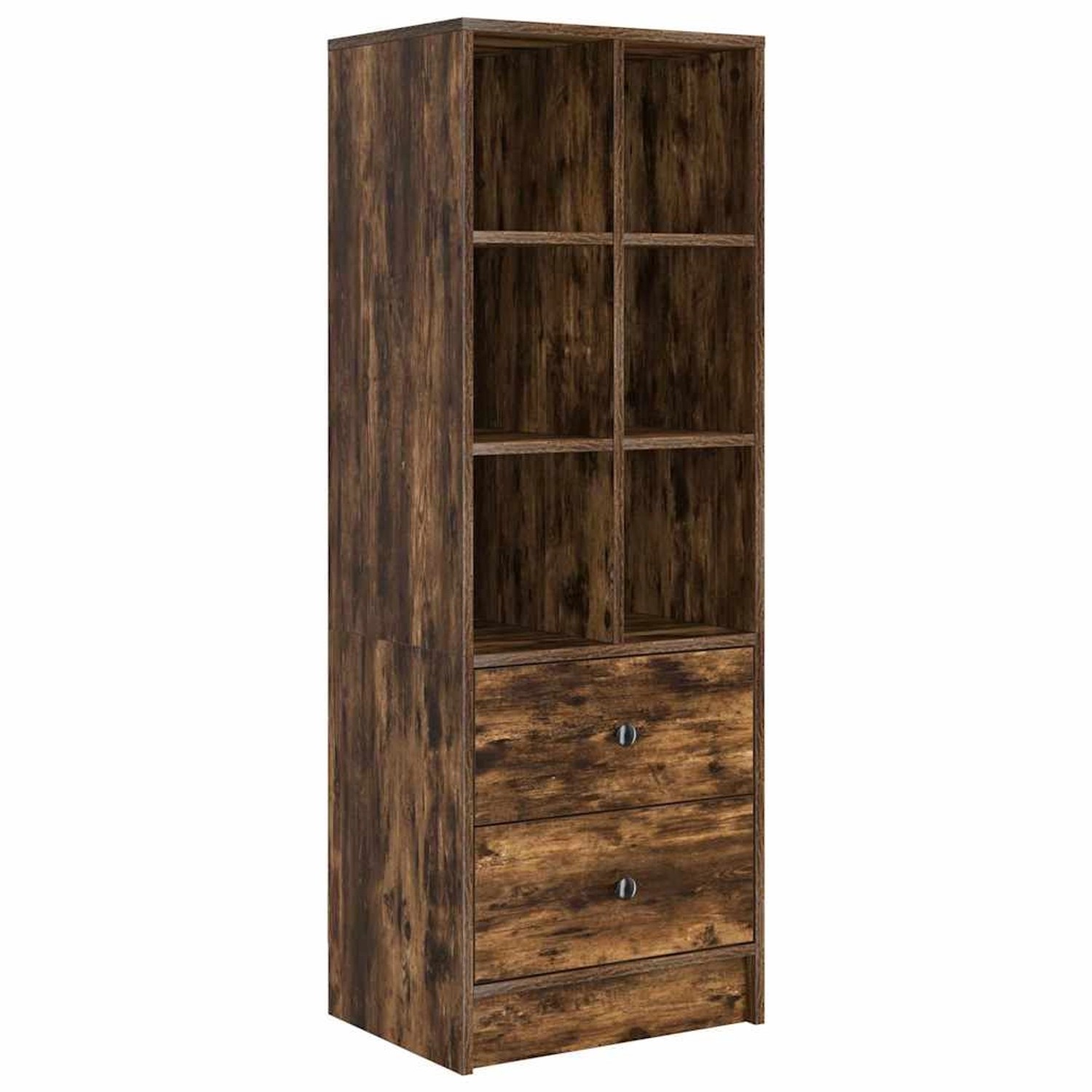 vidaXL Highboard Räuchereiche 45,5 x 34 x 127 cm Holzwerkstoff 869366 günstig online kaufen