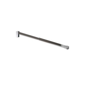 Halterung in Satin für Glaszentrum Hagen Dusche, zur Stabilisierung der Duschwand.