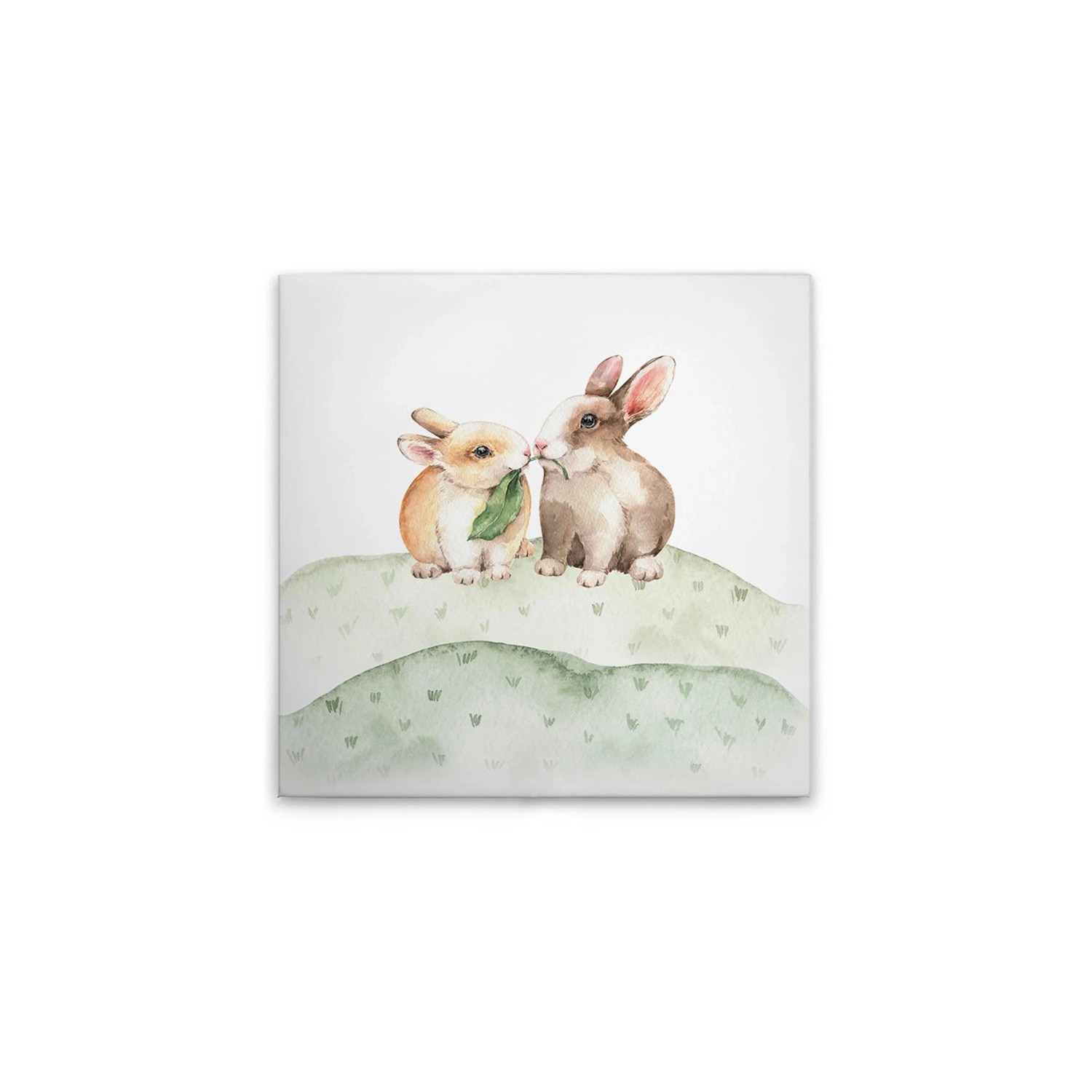 Tadessi Leinwandbild - M1-No.50619 - Waldtiere - 30 x 30 cm - Quadratisch