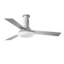 LEDS-C4 Deckenventilator Fus 132 cm, grau, mit LED-Beleuchtung und Fernbedienung.