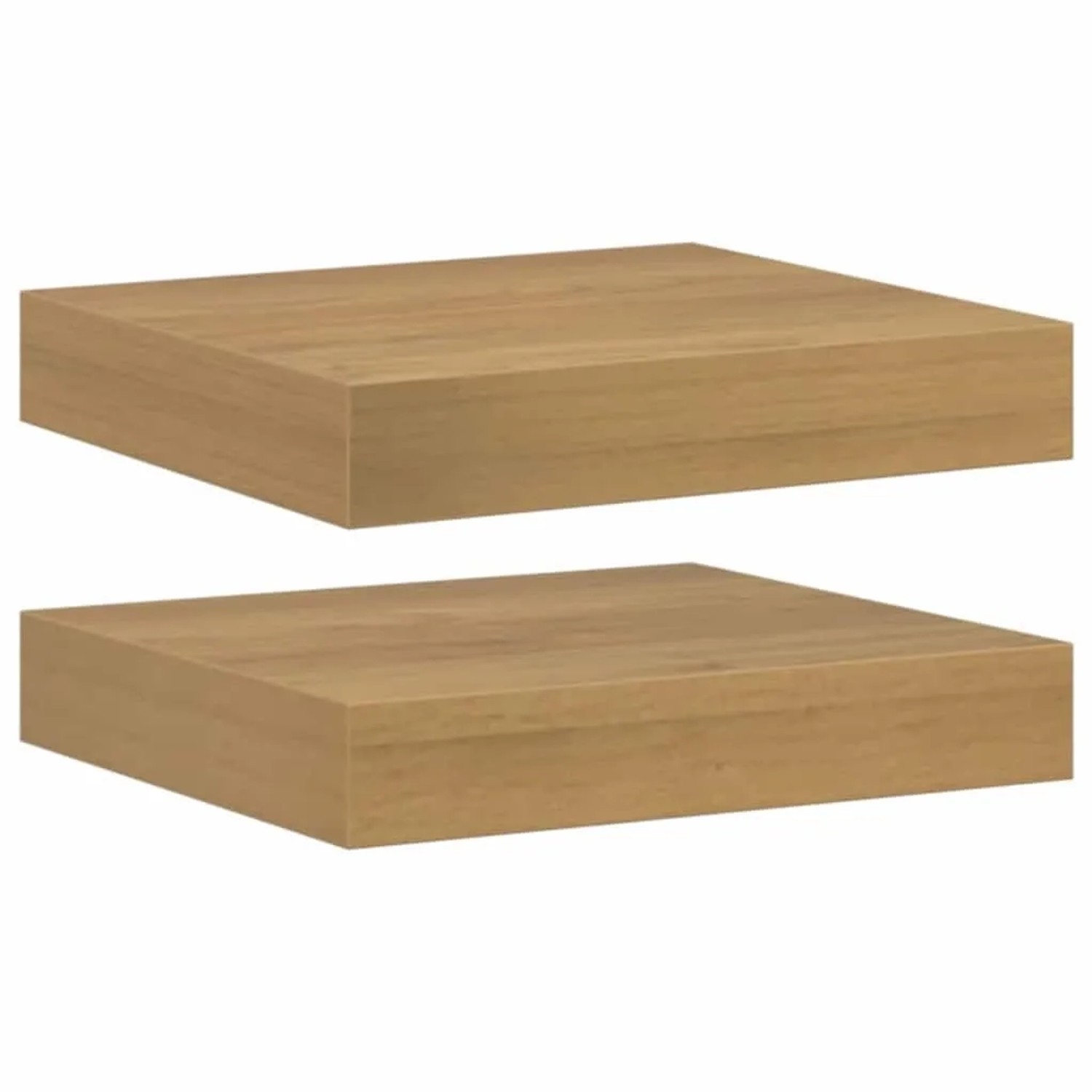 vidaXL Wandregal 2 Stk Braun 23 x 23,5 x 4 cm Holzwerkstoff 42019939 günstig online kaufen