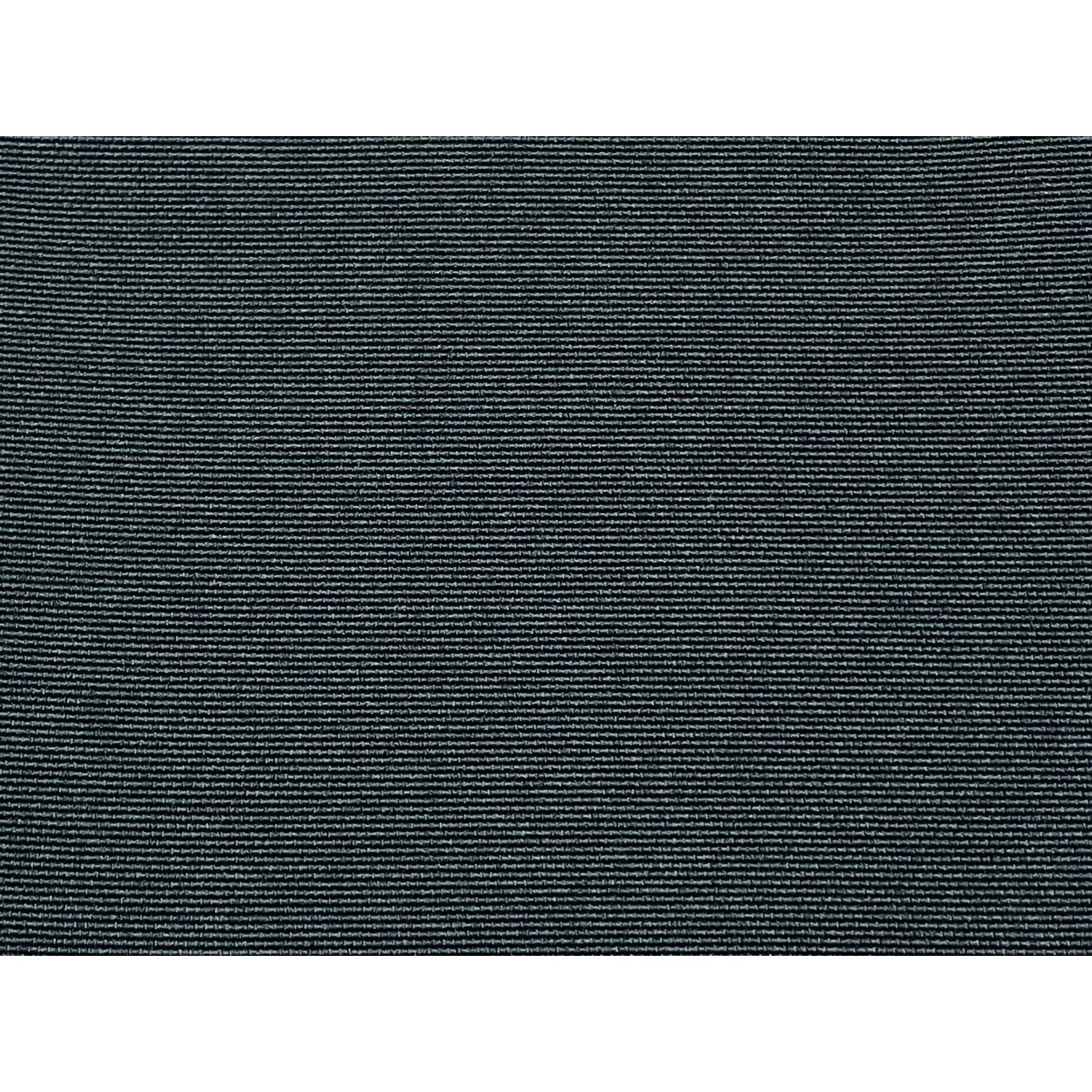 Anthrazitfarbener Sonnensegel-Polyesterstoff (Meterware, 205 cm breit) im Detail.
