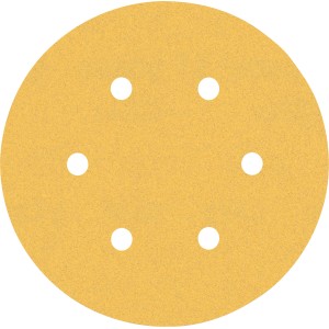 Bosch Expert Schleifblatt C470, Ø 150 mm, K120, 5 Stück, für Exzenterschleifer.