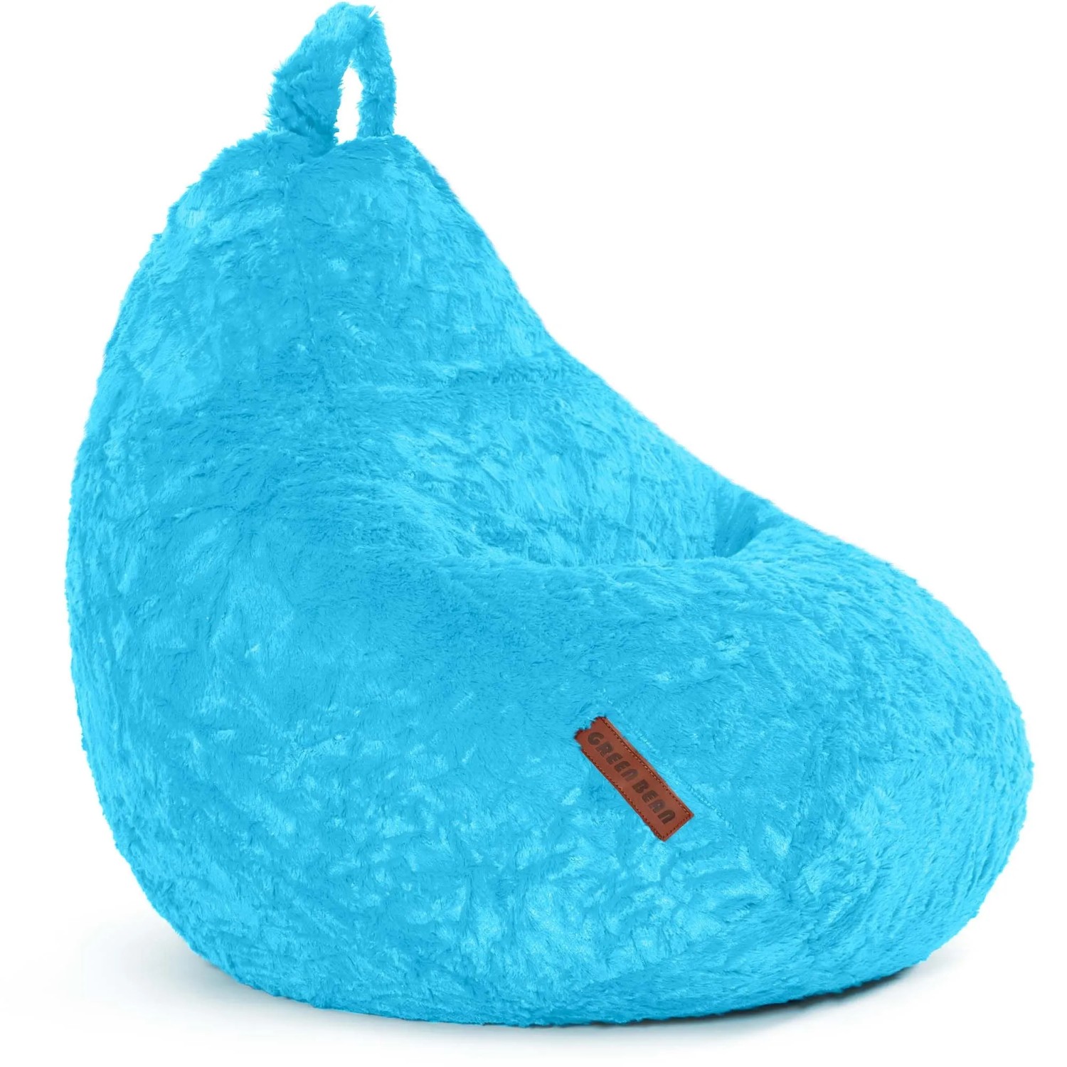 Green Bean Kindersitzsack Pup 45 x 45 x 60 cm Waschbarer Bezug Hellblau
