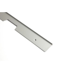 Kaindl Fugen-Eckleiste Alu für 28mm Arbeitsplatten mit ABS-Profil, 635mm lang.