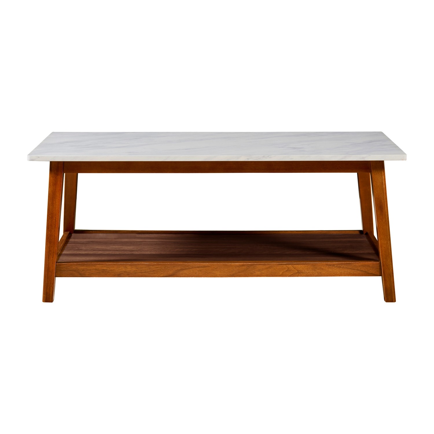 Teamson Home Kingston Mid-Century Modern Holz-Couchtisch für Wohnzimmer