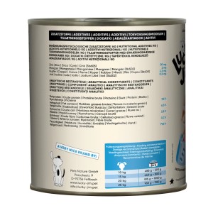 Lucky Jim Hunde-Nassfutter Adult Huhn & Forelle, 800g Dose. Alleinfutter für ausgewachsene Hunde.