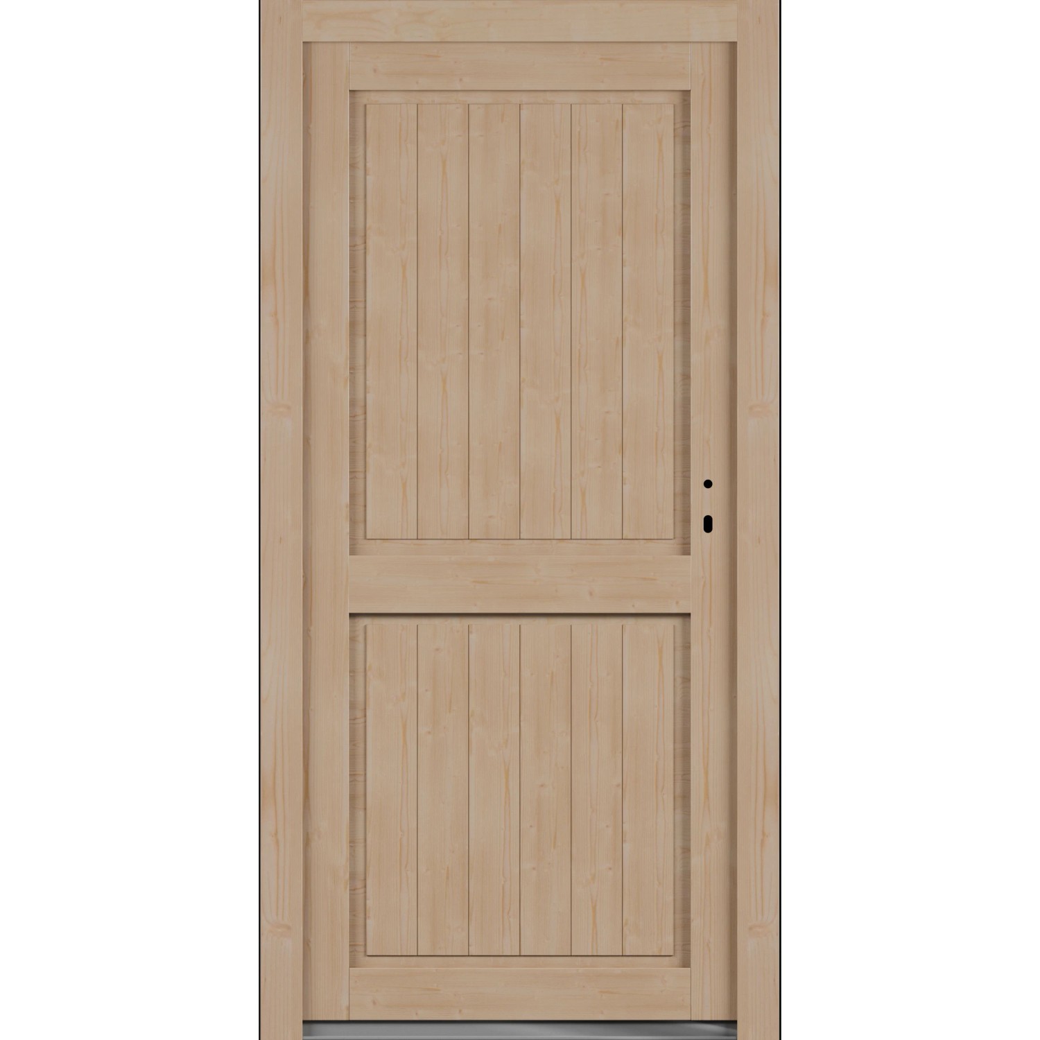 Roro Nebeneingangstür OHE 1003 Fichte 98 cm x 198 cm DIN R günstig online kaufen