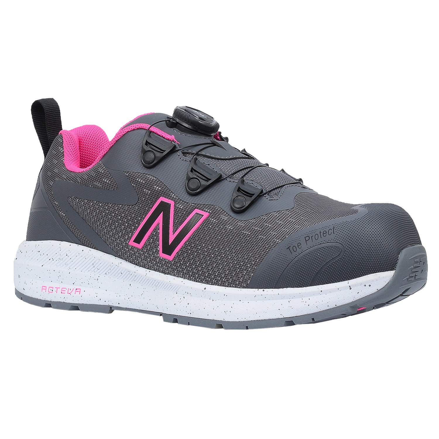 New Balance Sicherheitsschuhe Logic BOA Womens S1 PL Grau-Pink Gr