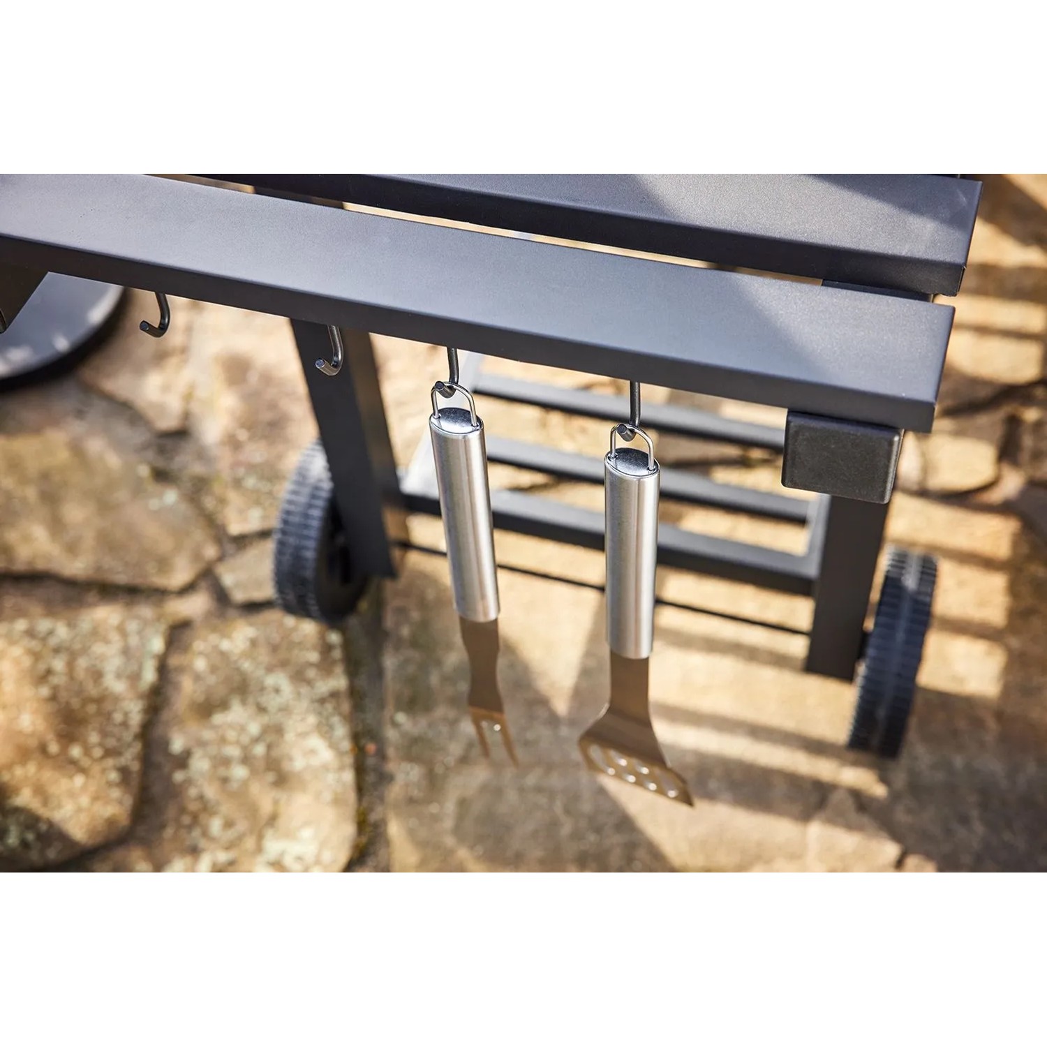 Jamestown Holzkohlegrill Jaxon mit modularem Grillrost_16