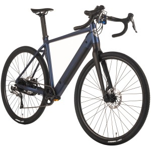 ADORE E-Gravelbike 28 Zoll Alu Gravel Tourenfahrrad GTR-770 Heckmotor 35NM 9,8Ah Dunkelblau