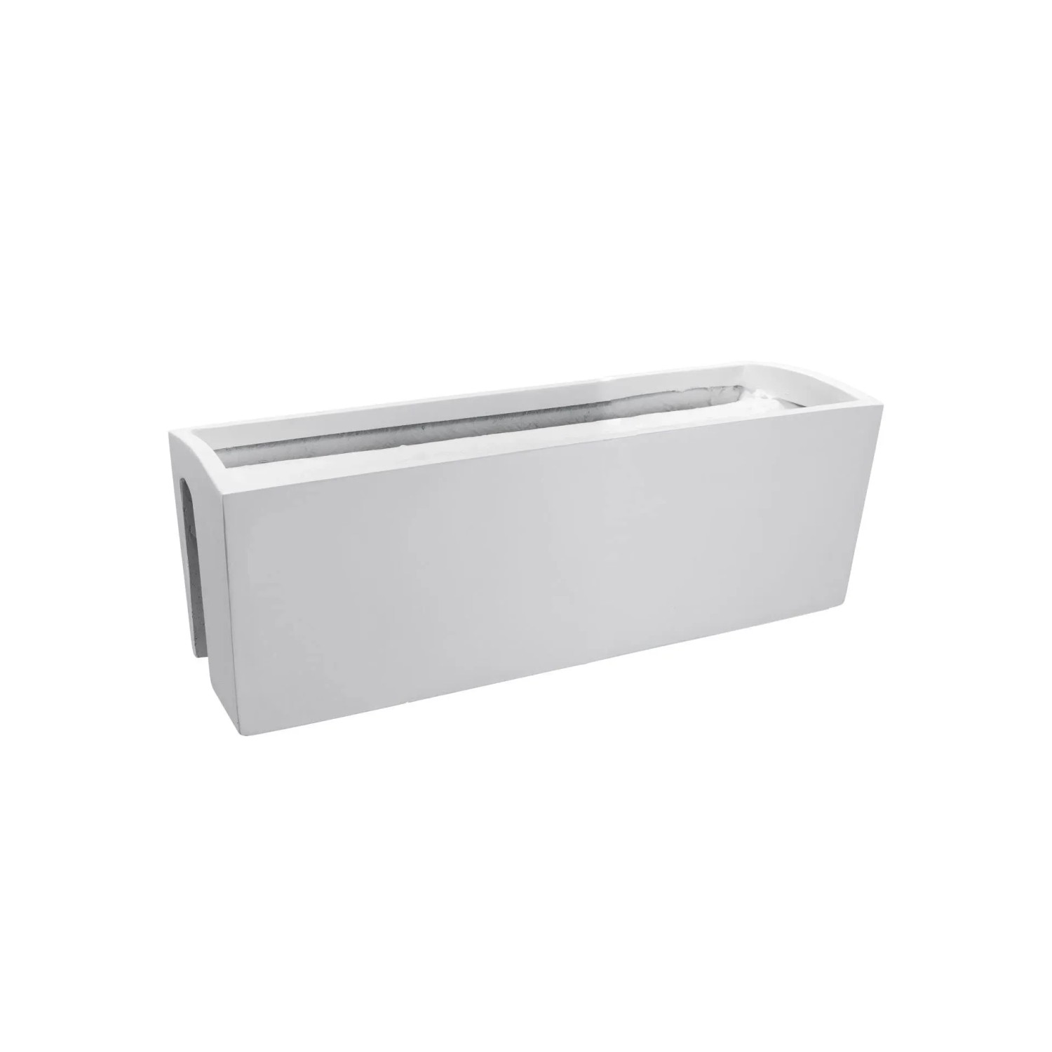 Vivanno Blumenkasten Balkona Classic 60 cm x 19 cm x 22 cm Weiß