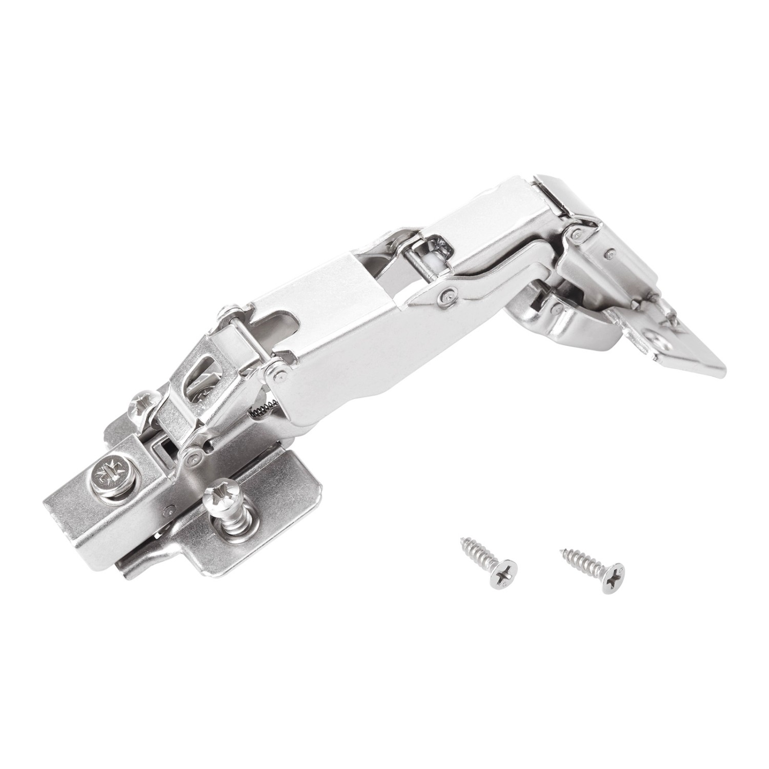 SOTECH T52 Weitwinkelscharnier Eckanschlag 165 Grad inkl. Schließautomatik und Montageplatte