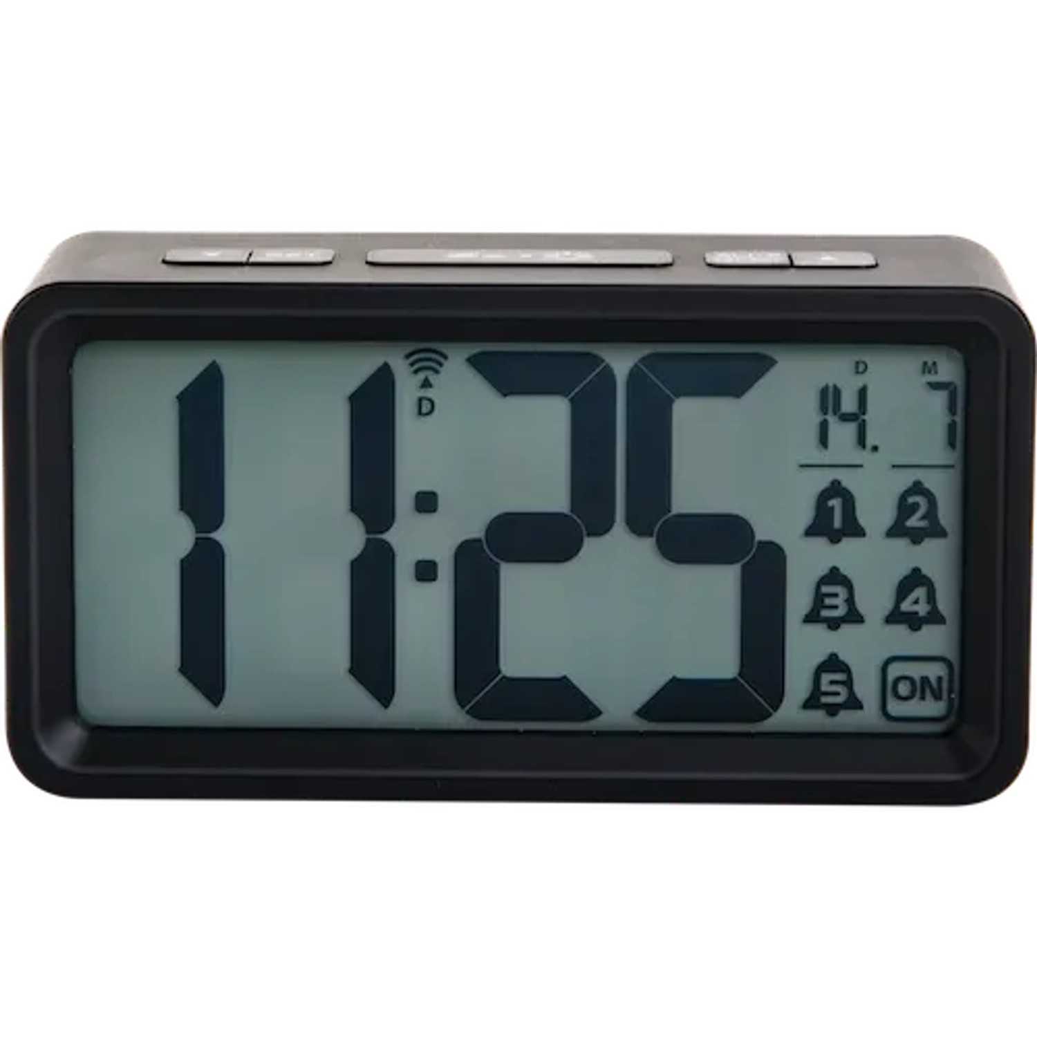 technoline Funkwecker WT 496 Schwarz 5 Alarmzeiten günstig online kaufen