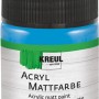Kreul Acrylfarbe Matt Hellblau, 50 ml, für Bastelarbeiten und DIY-Projekte.