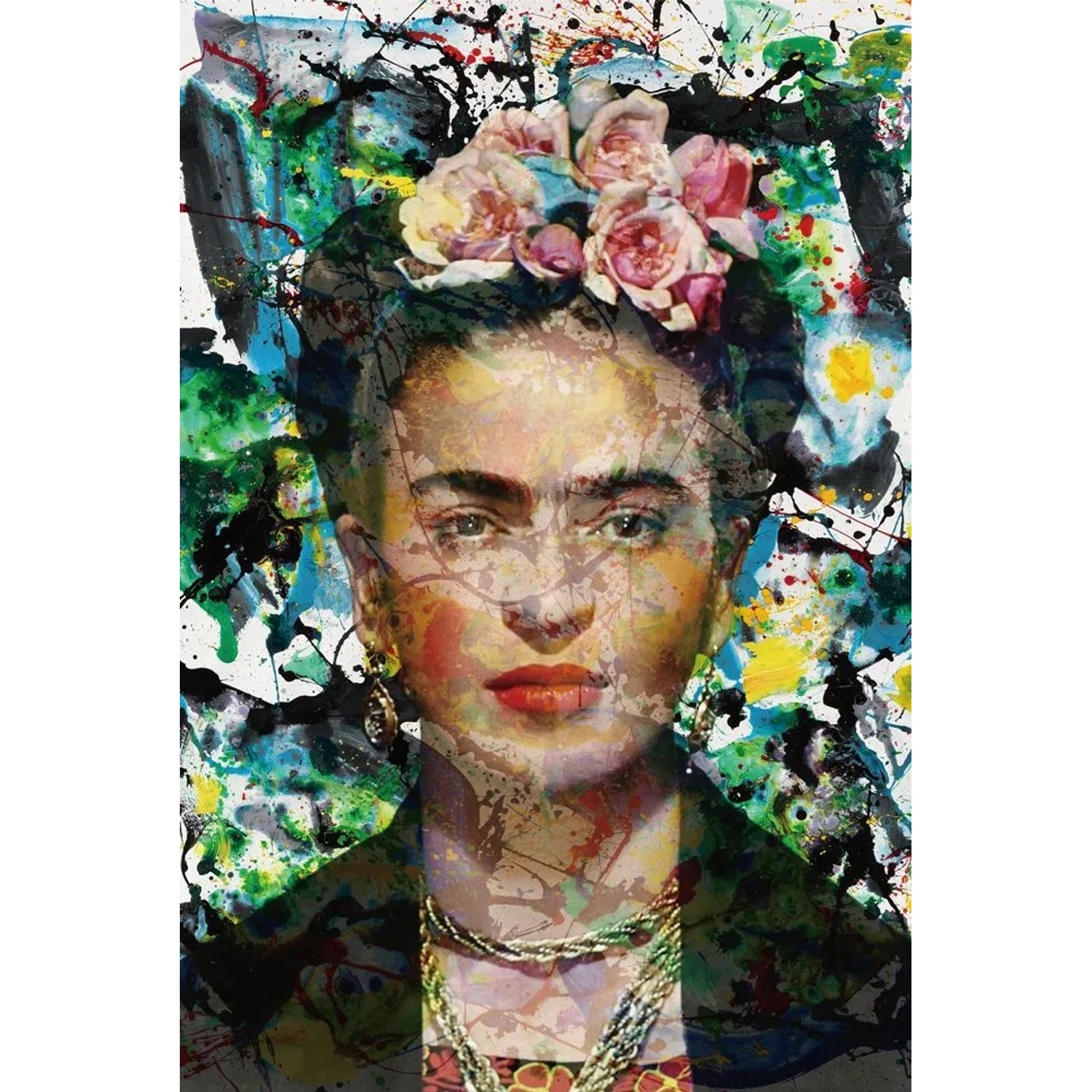 Art Universe Glasbilder Mexikanische Schönheit 60 x 90 cm