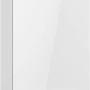 Optifit Arvid986 Küchen-Hängeschrank, 60 cm, weiß, mit glänzender Front und einer Tür.