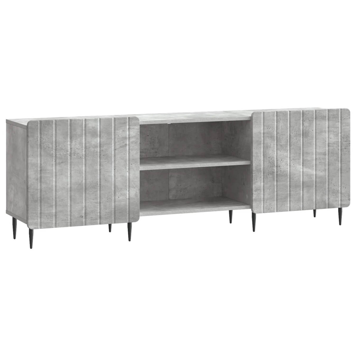 vidaXL TV-Schränk Betongrau 150 x 31 x 52 cm Holzwerkstoff 894458