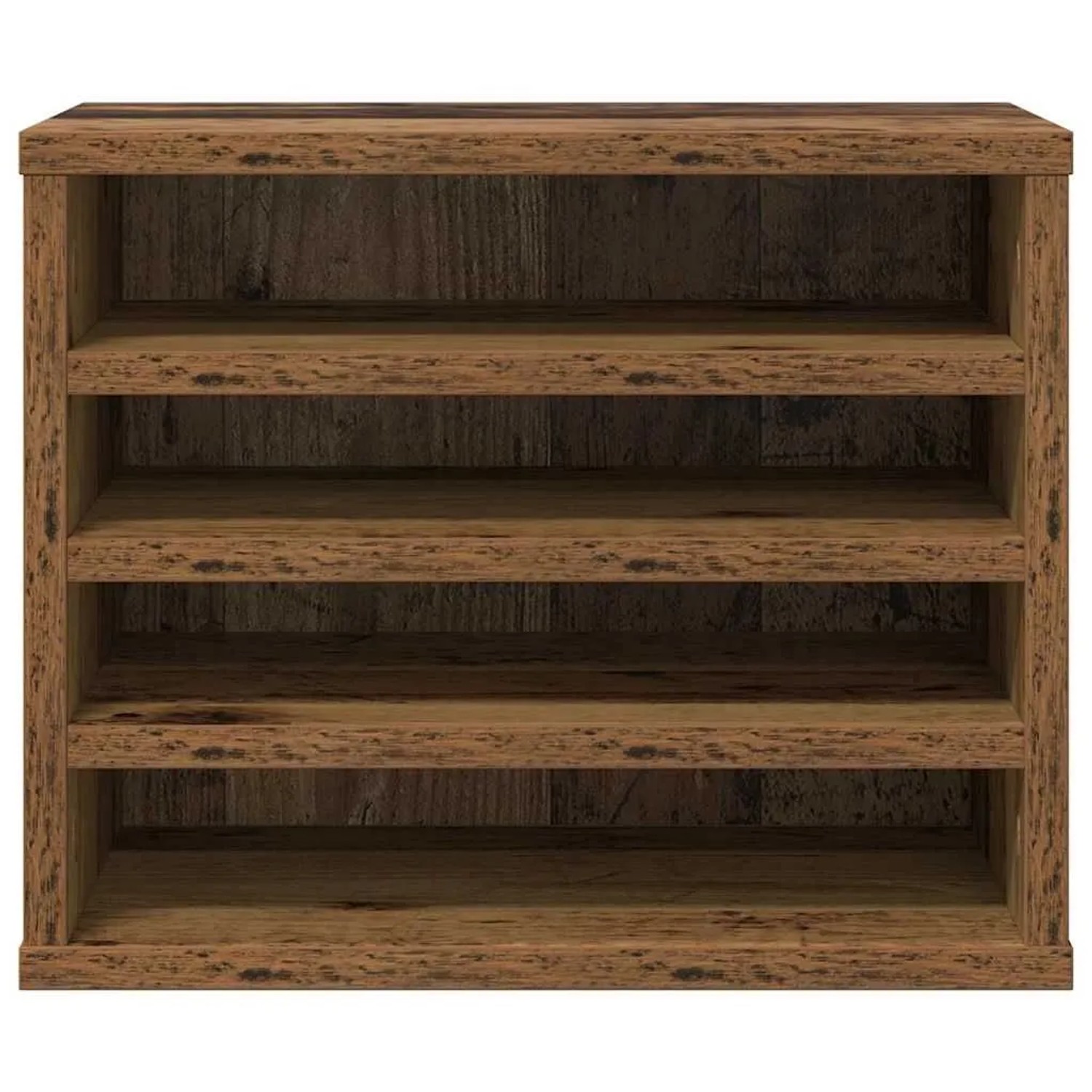 vidaXL Schreibtisch Organizer Altholz mit 4 Fächern aus Holzwerkstoff.