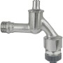 Wasserhahn 13 mm (1/2") matt, mit Rohrbelüfter, für Anschlüsse & Kupplungen.