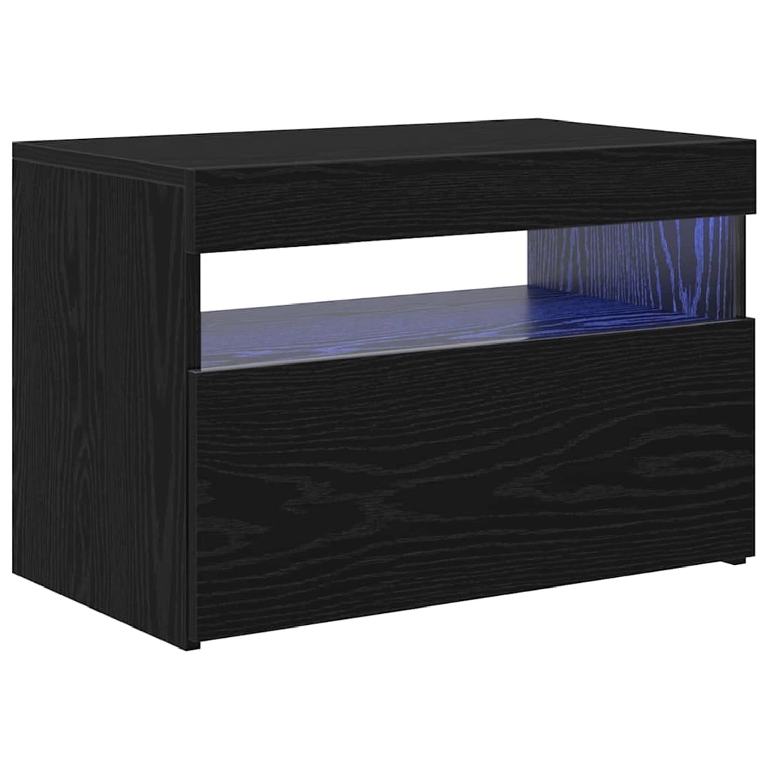 vidaXL TV-Schrank Schwarz 60 x 35 x 40 cm Holzwerkstoff 862555 günstig online kaufen