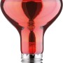 Rote Paulmann Leuchtstofflampe E27 Reflektor R80, 60W, für stimmungsvolle Beleuchtung.