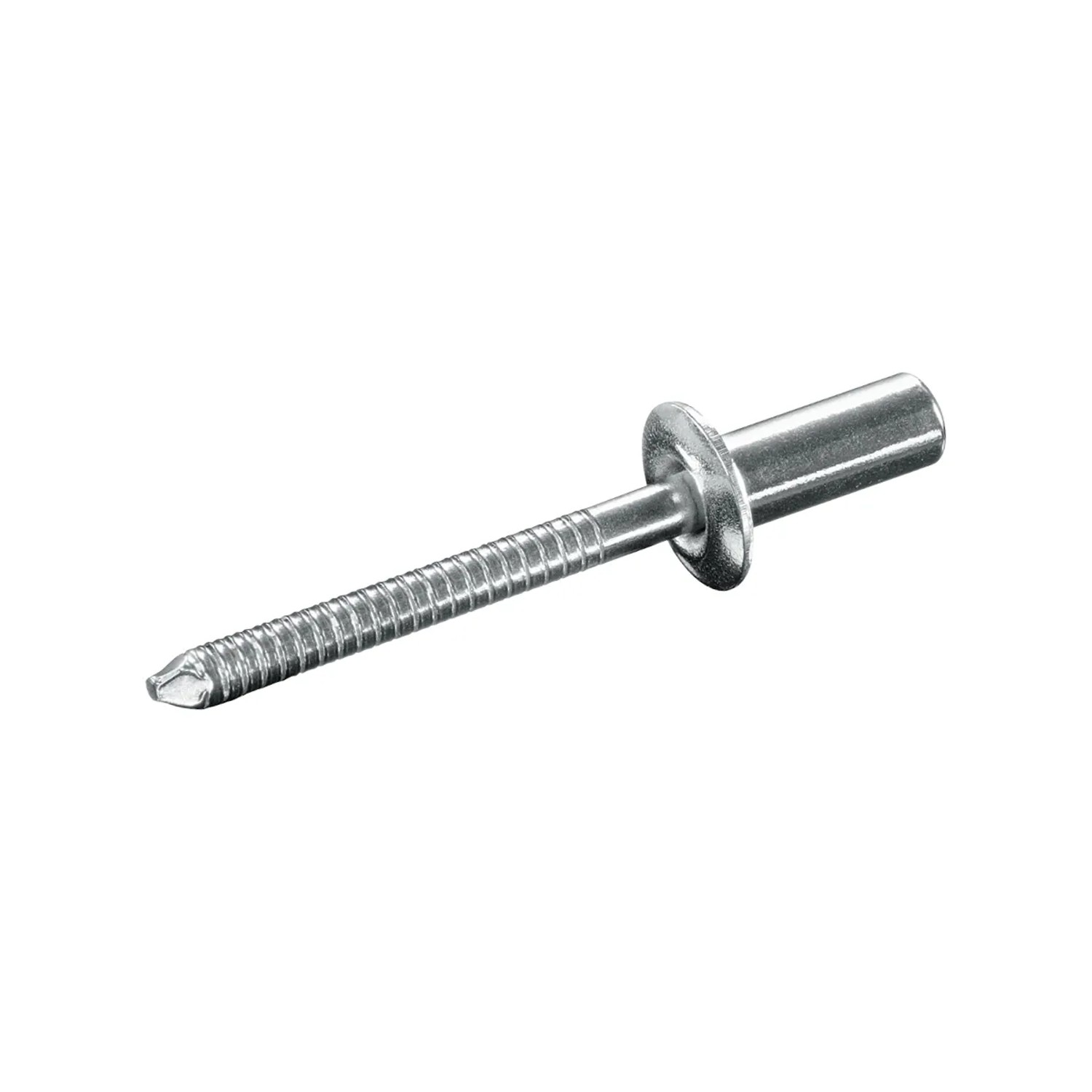 GOEBEL Dicht-Becherblindniete, Edelstahl A2, 4,8x12,5 mm, Flachkopf, ISO16585. Blindniete für Zangen.