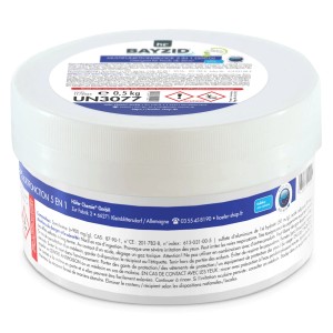 Bayzid Multiblock 5in1 für Pools, 18 x 500g, zur Pool Desinfektion. Langzeitpflege im weißen Behälter.
